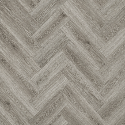 Herringbone SPC Click Ashy Oak - 1.3 m² Pack