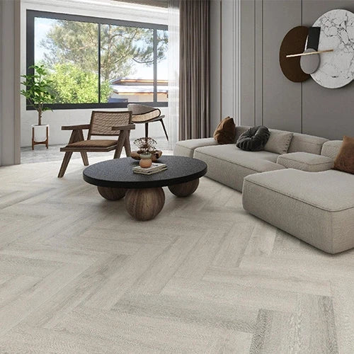 Herringbone SPC Click Nordic Oak - 1.3 m² Pack