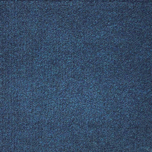 Luxury Carpet Tile in Teal Blue 5 m²